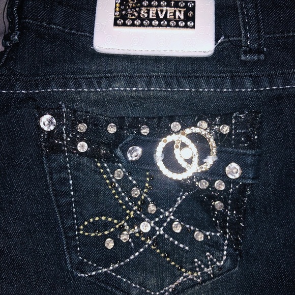 At Seven Blue Skinny Jeans – Women’s Size 9 - Picture 2 of 5